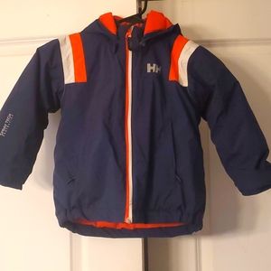 Helly Hansen Kids Full Zip SPRAY TECH protection Hooded Jacket Size 4